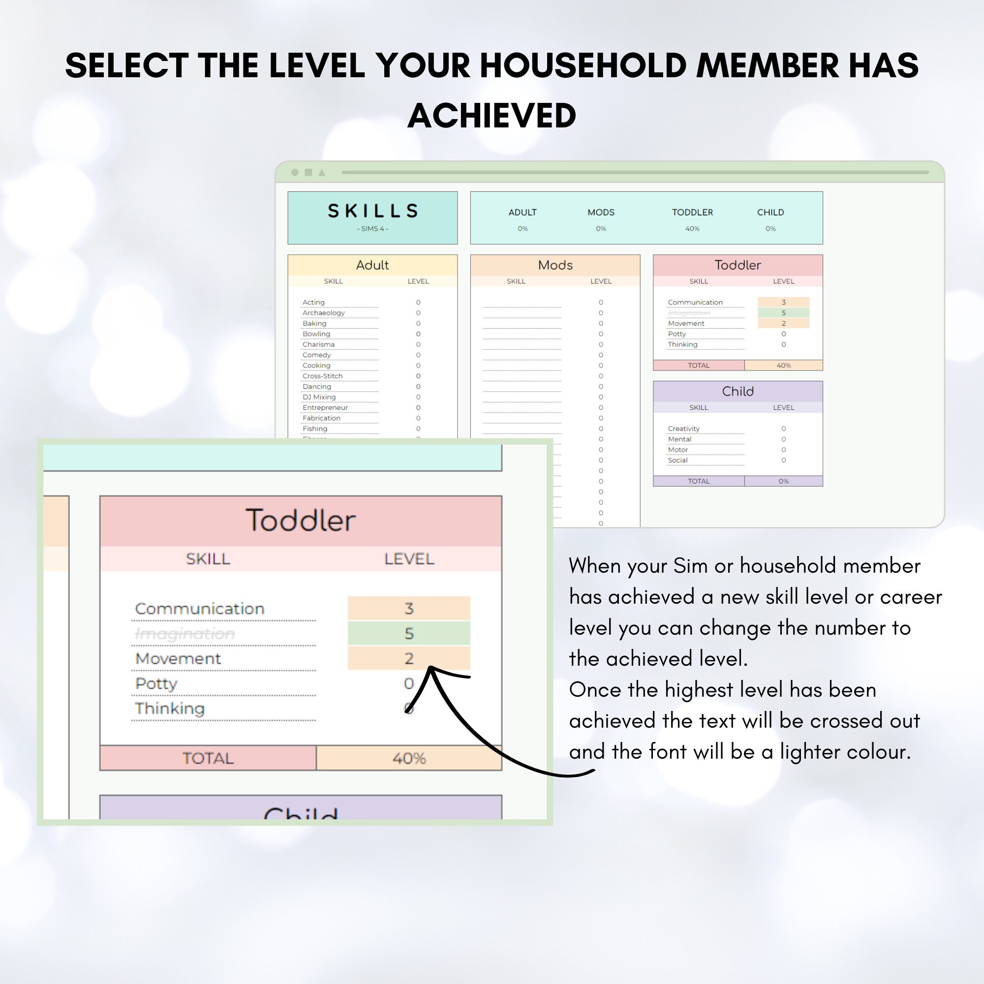 The Sims 4 Tracker, Sims 4 Legacy Gameplay, Super Sim Challenge Tracker, Sims 4 Planner, Google ...