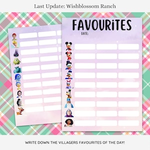 Lista de favoritos de Dreamlight Valley, última actualización: Wishblossom Ranch
