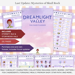Ultimate Dreamlight Valley Planner & Tracker, Guida DDV completa, Ultimo aggiornamento: I misteri di Skull Rock