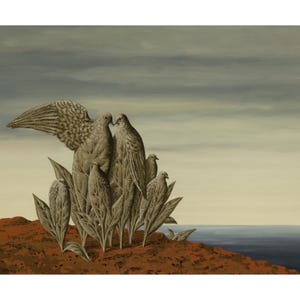 Rene Magritte (Ilha dos Tesouros, 1942) Arte de parede em tela, impressão de Rene Magritte, pôster de Rene Magritte, Rene Magritte, decoração para casa, presentes de Rene