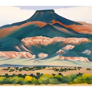 Georgia O'Keeffe Painting, Georgia O'Keeffe Wall Art, O'Keeffe Prints, O'Keeffe Canvas, Georgia O'Keeffe Gift Poster, O'Keeffe Ready To Hang