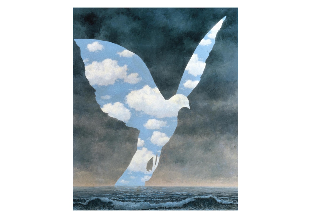 Rene Magritte The Big Family Print On Canvas Print la Grande Famille rene-magritte-the-big-family-print-on-canvas-print-la-grande-famille