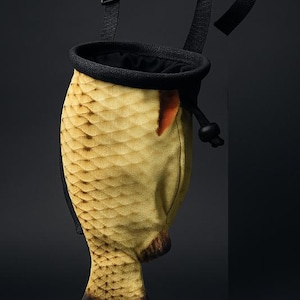 Fish Shaped Chalk Bag - Keep Your &quot;Scales&quot; Dry While Climbing!