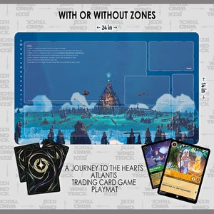 Lorcana Standard TKG Spielmatte - Die verlorene Stadt Atlantis: Eine Reise in die Herzen