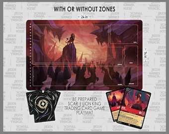 Lorcana Rockstar Stitch Into the Inklands Champion Playmat