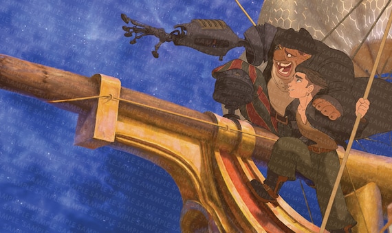 treasure planet cards lorcana TCG Playmat: RLS Legacy Design Set Name 006-025 Jim Hawkins - Honorable