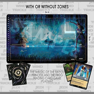 The Magic Of The Bayou - Disney Lorcana Standard Trading Card Game Playmat - TCG - Stitched - Lore Tracker