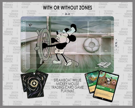 steamboat willie lorcana card Disney Unboxing | Play Mat And Starter Deck Super Rare Number Every Mickey Mouse Card in