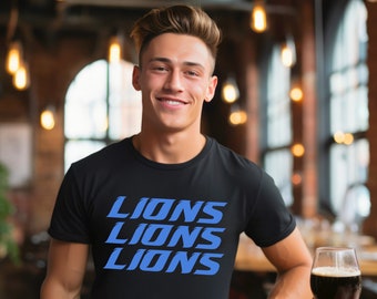 Detroit Lions Shirt, Detroit VS Everybody Unisex Tee