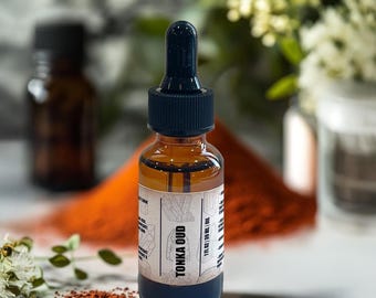 Tonka Oud Fragrance Oil | Warm Woody Scent for Candles & Soap
