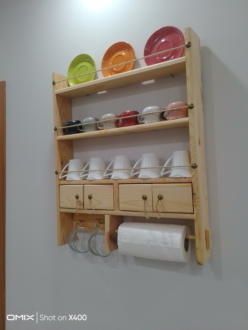 Wooden Wall Shelf ,wall Shelf,kitchen Decor,kitchen Rack,storage