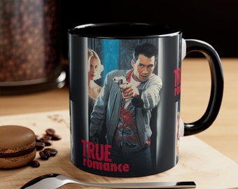 True Romance Mug, True Romance Coffee Mug, True Romance Movie Mug, Coffee Cup, Ceramic Mug, Coffee Gifts, Coffee Lover Gift