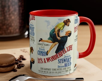 It's a Wonderful Life Mug, It's a Wonderful Life Coffee Mug, Movie Mug, Coffee Cup, Ceramic Mug, Coffee Gifts, Coffee Lover Gift