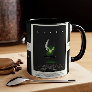 Alien Mug, Alien Coffee Mug, Alien Movie Mug, Coffee Cup, Ceramic Mug, Coffee Gifts, Coffee Lover Gift