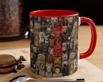 Isle of Dogs Mug, Isle of Dogs Coffee Mug, Isle of Dogs Movie Mug, Coffee Cup, Ceramic Mug, Coffee Gifts, Coffee Lover Gift