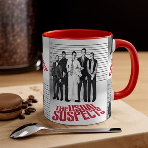 The Usual Suspects Mug, The Usual Suspects Coffee Mug, Movie Mug, Coffee Cup, Ceramic Mug, Coffee Gifts, Coffee Lover Gift