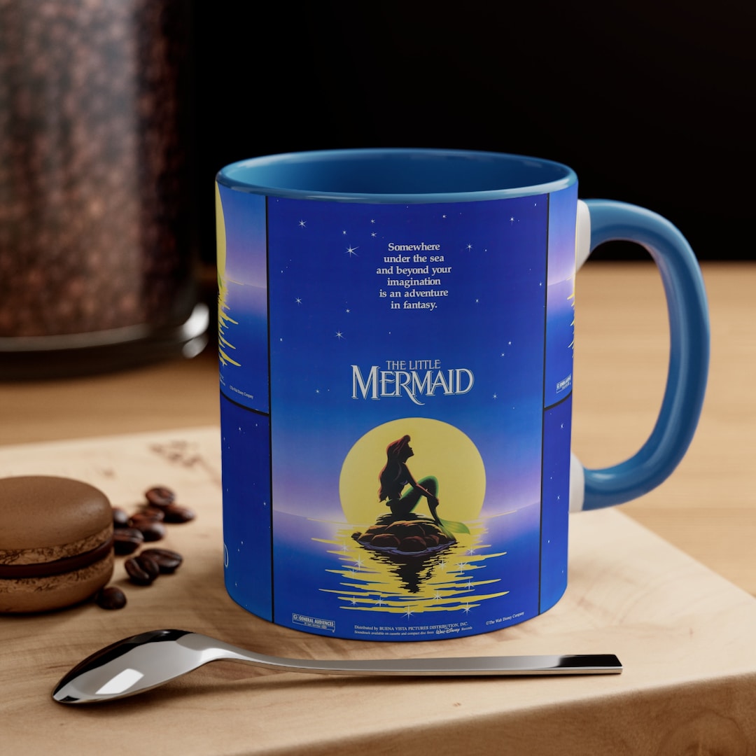 The Little Mermaid Mug, the Little Mermaid Coffee Mug, Disney Movie Mug