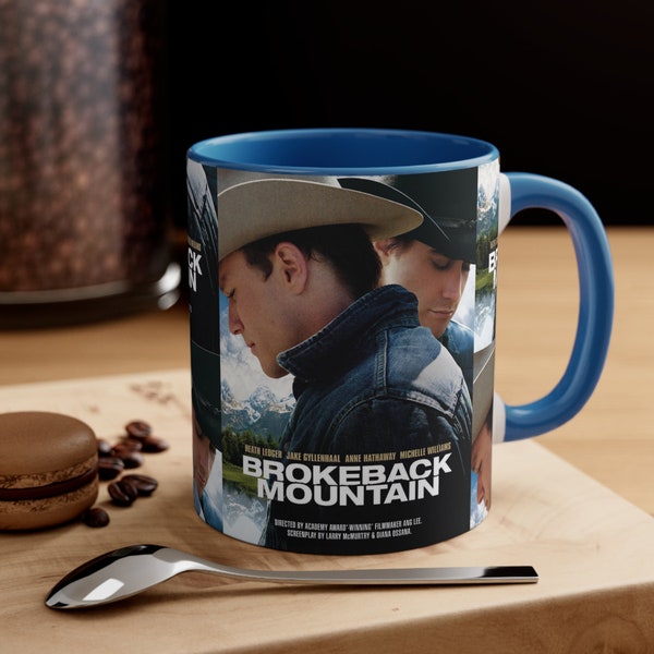 Brokeback Mountain Mug, Brokeback Mountain Coffee Mug, Movie Mug, Coffee Cup, Ceramic Mug, Coffee Gifts, Coffee Lover Gift