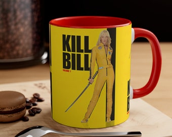 Taza Kill Bill, taza de café Kill Bill, taza de película Kill Bill, taza de café, taza de cerámica, regalos de café, regalo amante del café