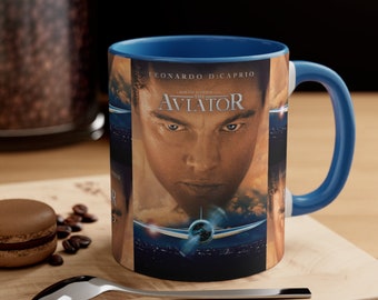 The Aviator Mug, The Aviator Coffee Mug, The Aviator Movie Mug, Coffee Cup, Ceramic Mug, Coffee Gifts, Coffee Lover Gift