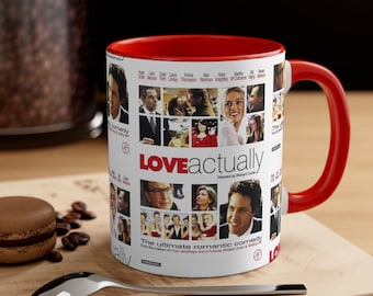 Love Actually Mug, Love Actually Coffee Mug, Love Actually Movie Mug, Coffee Cup, Ceramic Mug, Coffee Gifts, Coffee Lover Gift