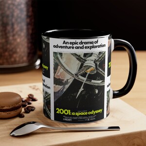 2001 A Space Odyssey Mug, 2001 A Space Odyssey Coffee Mug, Movie Mug, Coffee Cup, Ceramic Mug, Coffee Gifts, Coffee Lover Gift