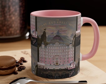 The Grand Budapest Hotel Mug, The Grand Budapest Hotel Coffee Mug, Movie Mug, Coffee Cup, Ceramic Mug, Coffee Gifts, Coffee Lover Gift