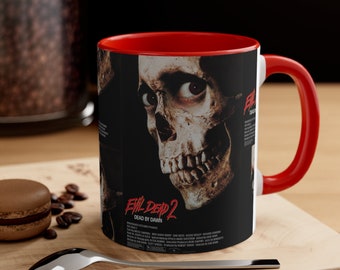 Evil Dead II Mug, Evil Dead II Coffee Mug, Evil Dead II Movie Mug, Coffee Cup, Ceramic Mug, Coffee Gifts, Coffee Lover Gift