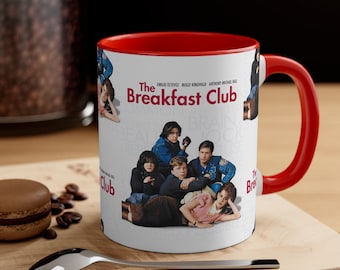 The Breakfast Club Mug, The Breakfast Club Coffee Mug, Movie Mug, Coffee Cup, Ceramic Mug, Coffee Gifts, Coffee Lover Gift