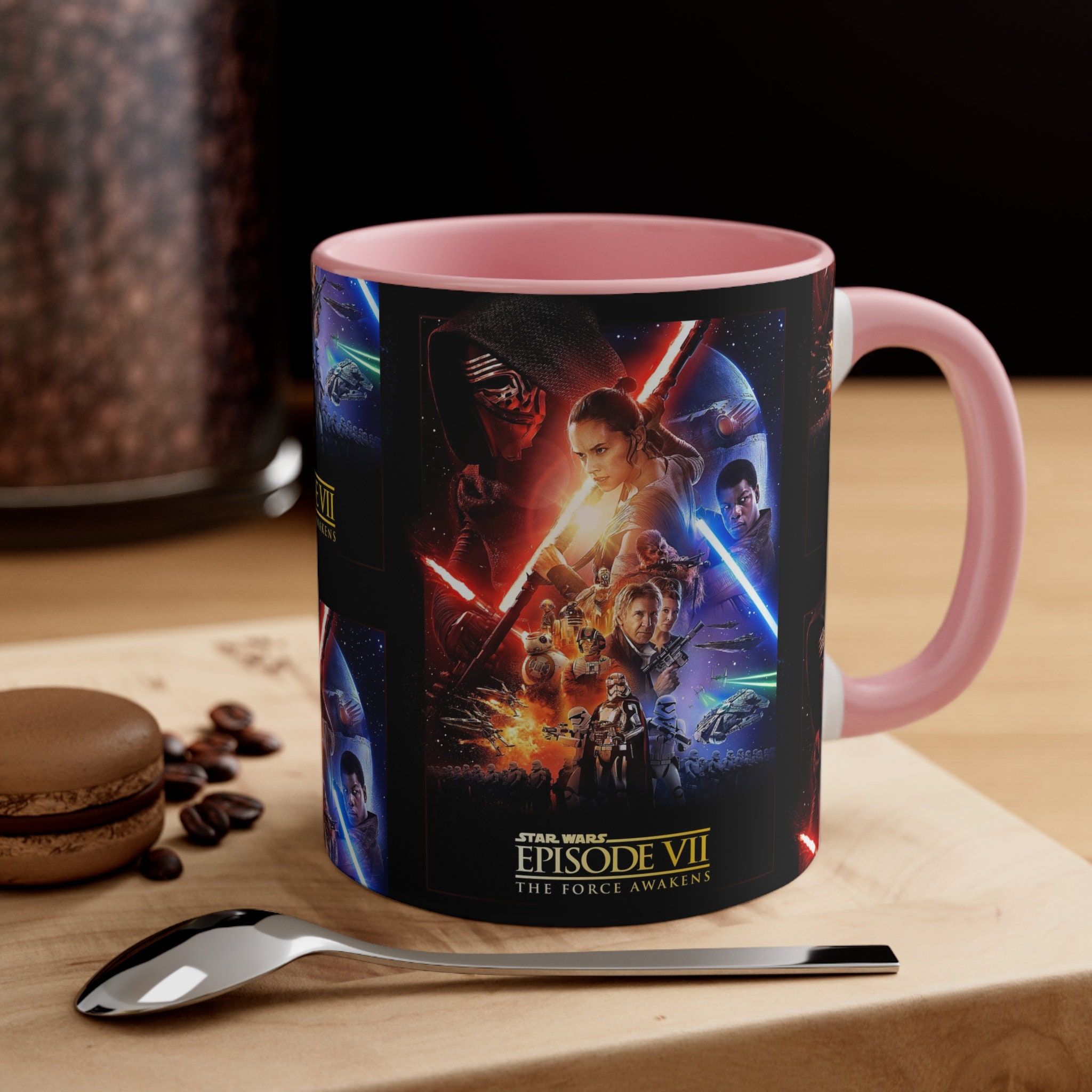 Star Wars the Force Awakens Mug Star Wars Coffee Mug Star - Etsy
