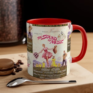 The Sound of Music Mug, The Sound of Music Coffee Mug, Movie Mug, Coffee Cup, Ceramic Mug, Coffee Gifts, Coffee Lover Gift