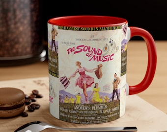The Sound of Music Mug, The Sound of Music Coffee Mug, Movie Mug, Coffee Cup, Ceramic Mug, Coffee Gifts, Coffee Lover Gift