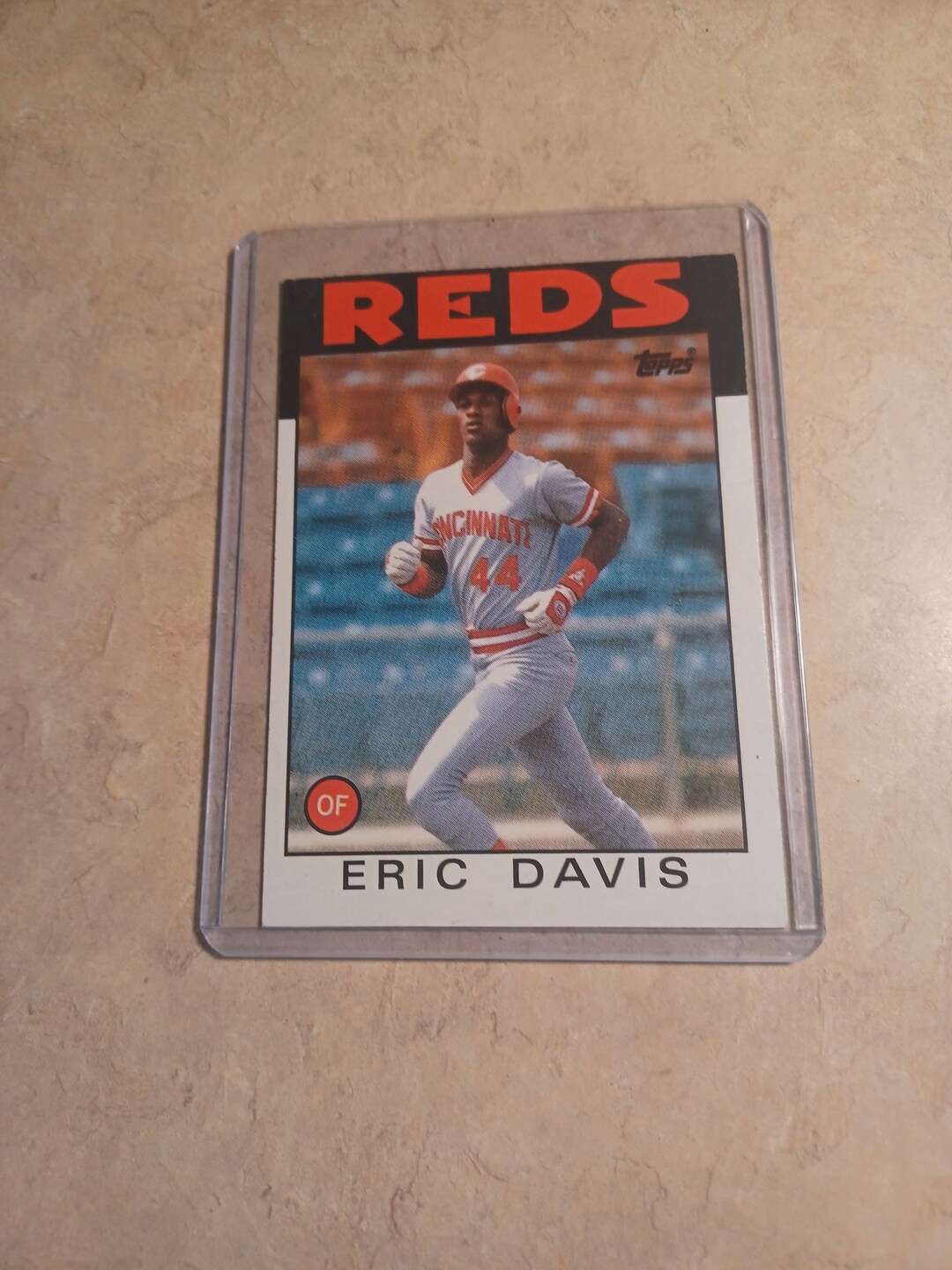 Eric Davis Baseball Card Etsy
