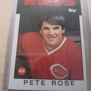 Scheda di baseball di Pete Rose