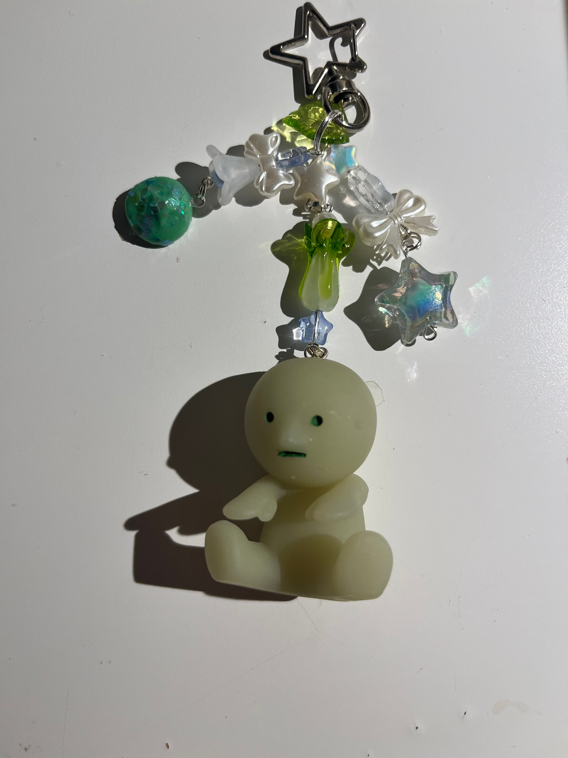 Handmade Smiski Keychain