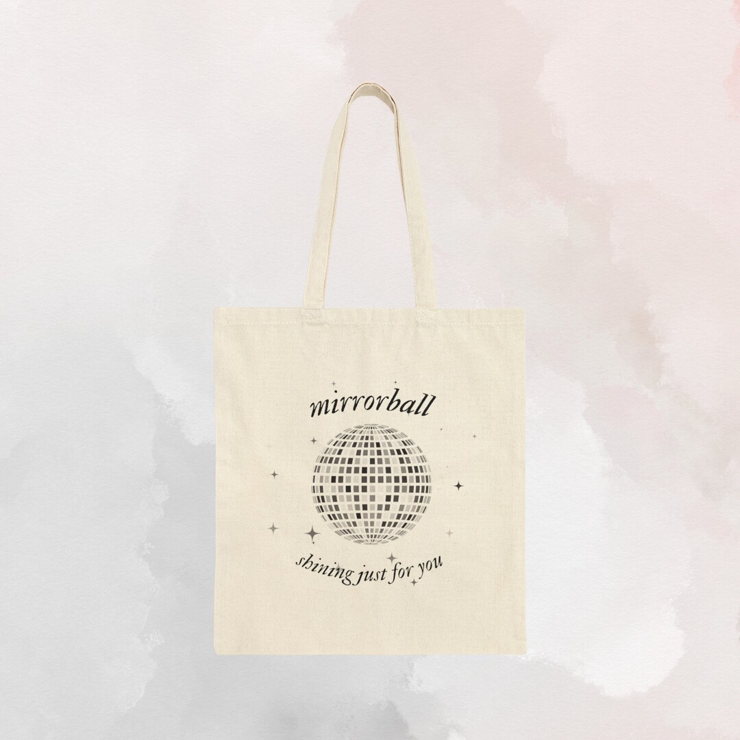 Mirrorball Taylor Swift taylor Merch Tote Bag, Swiftie Tote Bag