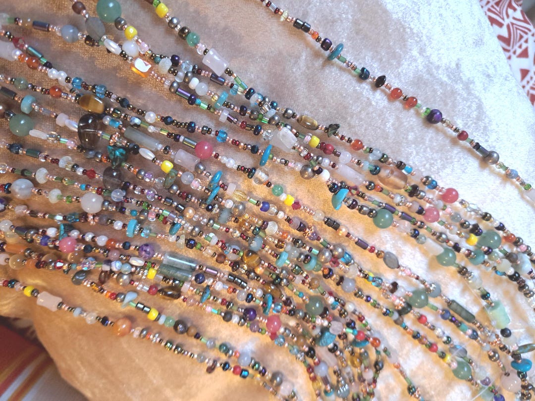 Strung Bead Patterns Hand Strung Beads - Etsy