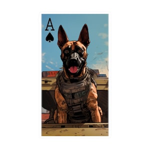 Belgian Malinois Ace sticker