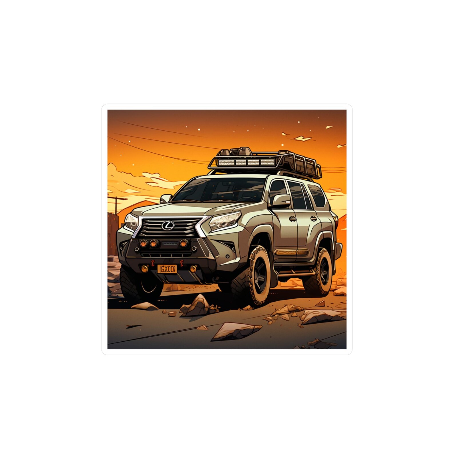 Sticker Gx360 Lexus GX460 Offroad Sticker - Etsy