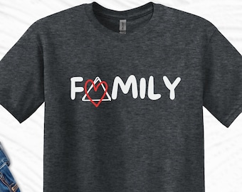 Adoption Symbol T-Shirt: Unisex Family Gotcha Day Tee