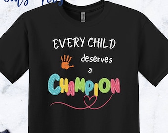 Child Advocate T-Shirt: CASA Volunteer Social Work Tee