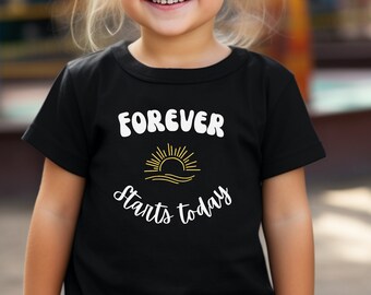 Adoption Day Toddler T-Shirt: Forever Family Matching Tee
