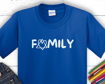 Kids Adoption Sign Family T Shirt