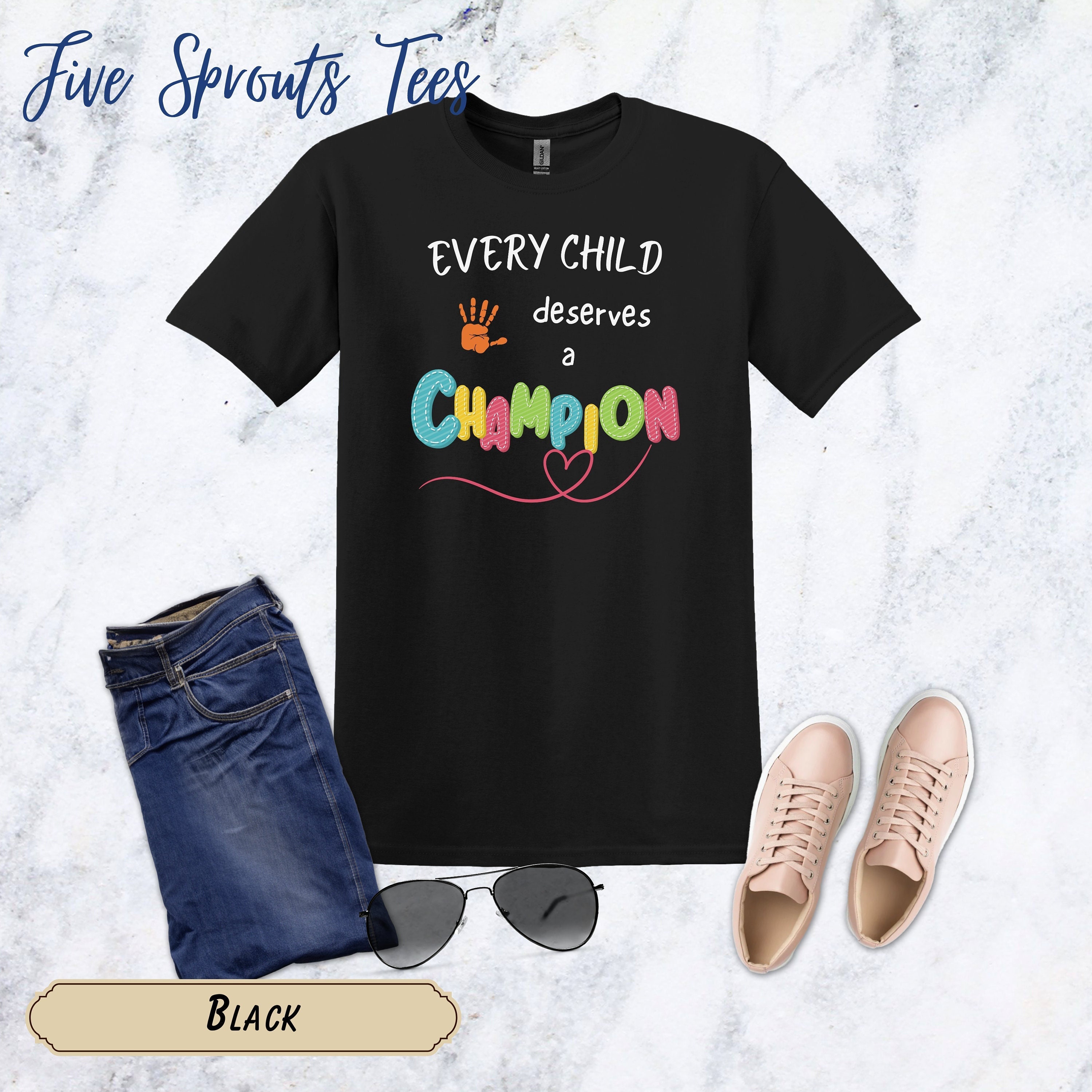 Champion t shirt kids deals