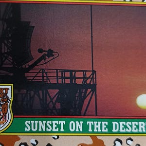 42 Tramonto sul deserto 1991 Topps Desert Storm Serie 1 o migliore offerta