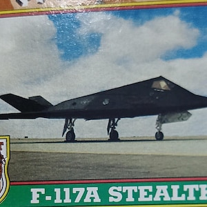 Carta commerciale F-117A Stealth Bomber Fighter Desert Storm #21 Topps 1991 Militaria o migliore offerta