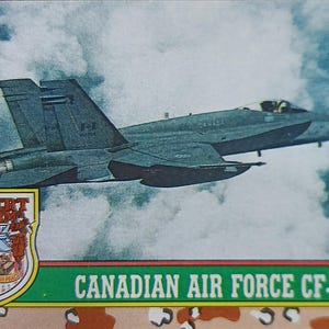 1991 Desert Storm 17 Kanadische Luftwaffe Guss-18 Topps Sammelkarte TKG CCG Oder Bestes Angebot