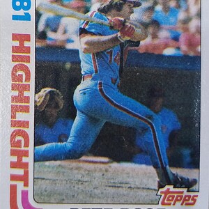 1982 Topps Pete Rose Philadelphia Phillies #4 o migliore offerta