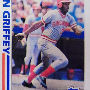 1982 Topps Ken Griffey Sr. Cincinnati Reds Baseball Card #621 o migliore offerta
