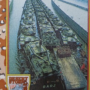 1991 Army Supply Ship 54 Desert Storm Topps Gioco di carte collezionabili TCG CCG o migliore offerta
